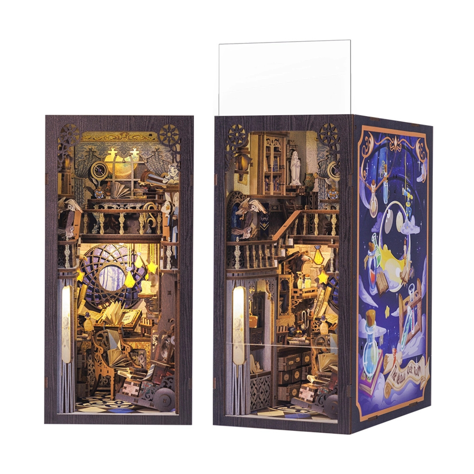 DIY Miniature Book Nook Kits: