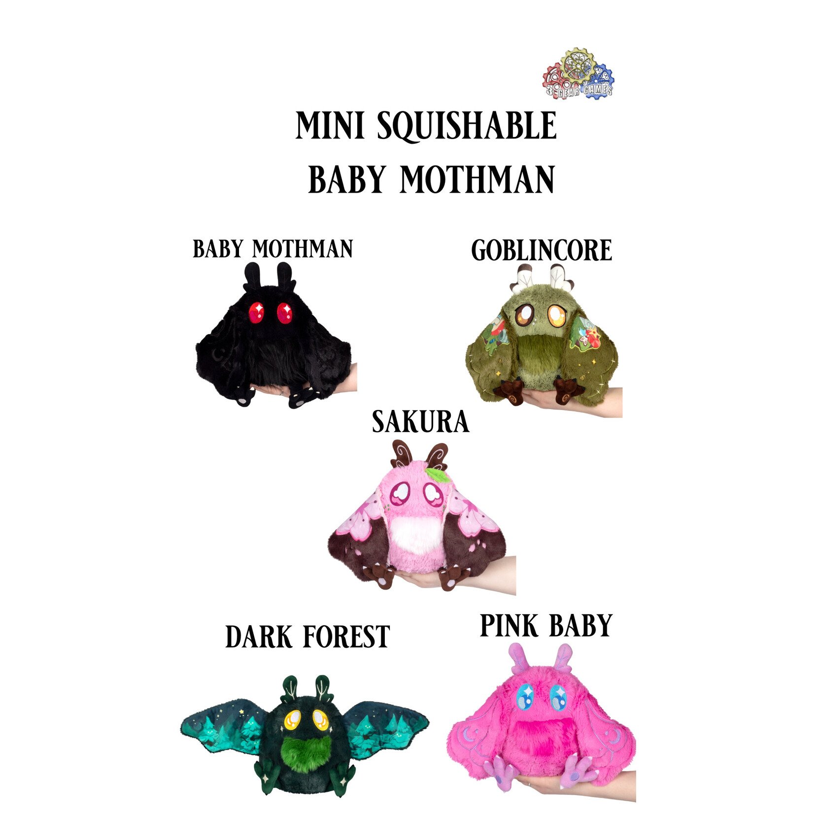 Mini Squishable Mothman