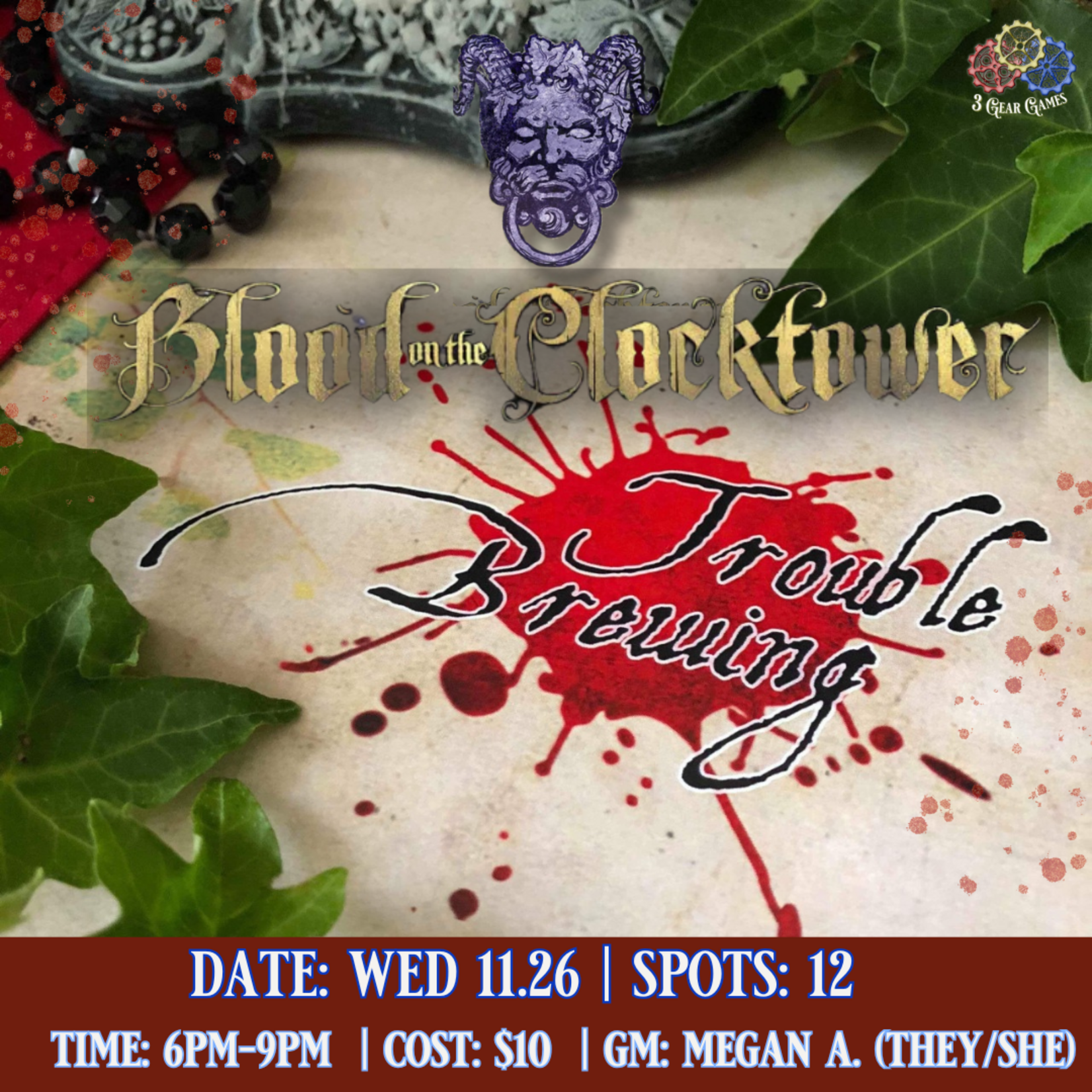 Blood on the Clocktower: Trouble Brewing