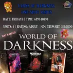 (Jan) World Of Darkness One-Shot RPG: Yarns Of Darkness