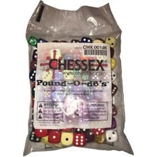 Chessex Pound o' D6 Dice