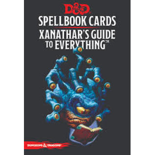 Gale Force 9 D&D Spellbook Card Xanathar's Guide To Everything