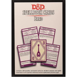 Gale Force 9 D&D Spellbook Cards: Bard