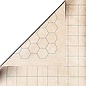 Chessex Double-Sided Megamat With 1 Inch Squares/Hexes