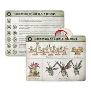 Games Workshop Warhammer AoS: Warcry Card Pack - Maggotkin of Nurgle Daemons
