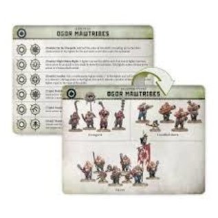 Games Workshop Warhammer AoS:  Warcry Card Pack - Ogor Mawtribes