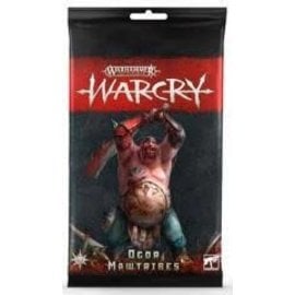 Games Workshop Warhammer AoS:  Warcry Card Pack - Ogor Mawtribes