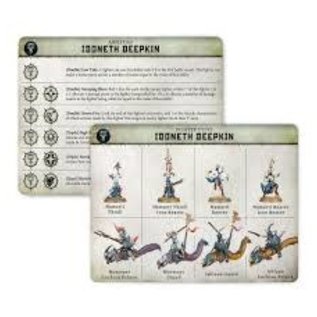 Games Workshop Warhammer AoS:  Warcry Card Pack - Idoneth Deepkin