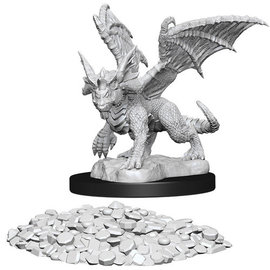 Wizk!ds D&D: Nolzur's Marvelous Miniatures - Blue Dragon Wyrmling
