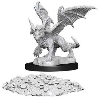 Wizk!ds D&D: Nolzur's Marvelous Miniatures - Blue Dragon Wyrmling