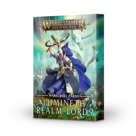 Games Workshop Warhammer AoS: Lumineth Realm-Lords Warscroll Cards