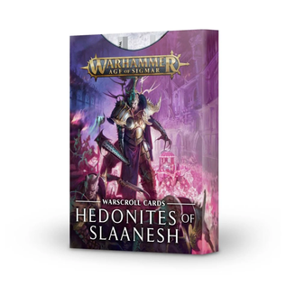 Games Workshop Warhammer AoS: Warscroll Cards - Hedonites of Slaanesh