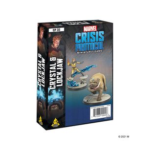 Atomic Mass Games Marvel Crisis Protocol: Crystal and Lockjaw