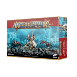 Games Workshop Warhammer AoS:  Stormcast Eternals - Knight Judicator w/ Gryph hounds