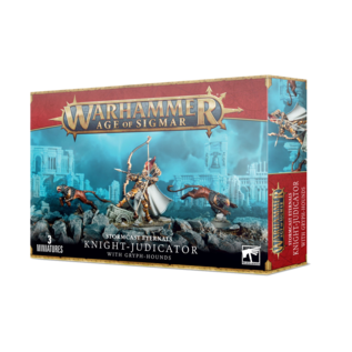 Games Workshop Warhammer AoS:  Stormcast Eternals - Knight Judicator w/ Gryph hounds