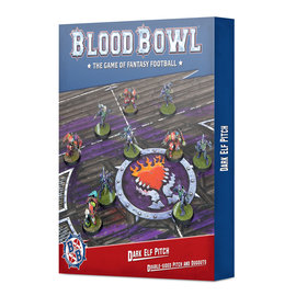 Games Workshop Blood Bowl: Dark Elf Pitch & Dugout
