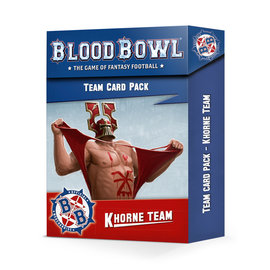 Games Workshop Blood Bowl: Khorne Team Card Pack