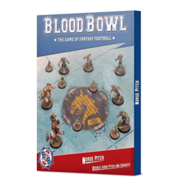 Games Workshop Blood Bowl: Norse Team Pitch & Dugouts