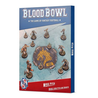 Games Workshop Blood Bowl: Norse Team Pitch & Dugouts