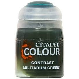 Citadel Citadel Colour: Contrast: Militarum Green