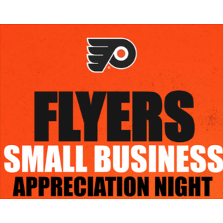 Philadelphia Flyers Philadelphia Flyers Small Business Appreciation Night