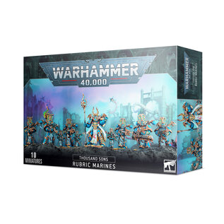 Games Workshop Warhammer 40K: Thousand Sons Rubric Marines
