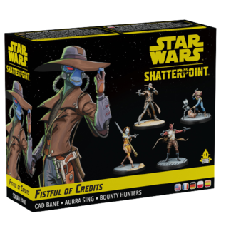 Atomic Mass Games Star Wars Shatterpoint:  Fistful of Credits: Cad Bane Squad Pack