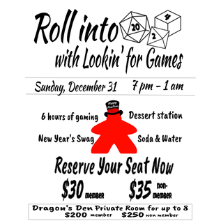 Lookin' For Games Rollin' Into 2024- 4 Top Members (Main Space)