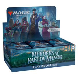 Wizards of the Coast MTG:  Murders At Karlov Manor Play Booster Display