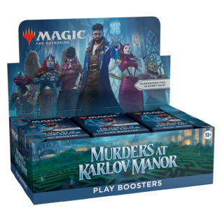 Wizards of the Coast MTG:  Murders At Karlov Manor Play Booster Display