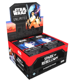 Fantasy Flight Games Star Wars Unlimited TCG:  Spark of Rebellion Booster Display