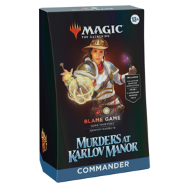 Wizards of the Coast MTG: Commander:  Murders At Karlov Manor Blame Game