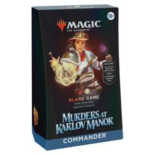 Wizards of the Coast MTG: Commander:  Murders At Karlov Manor Blame Game