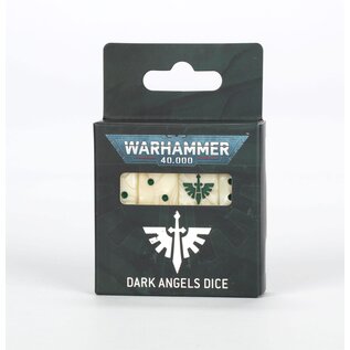 Games Workshop Warhammer 40K: Dice:  Dark Angels