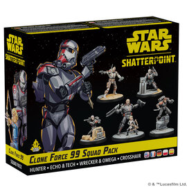 Atomic Mass Games Star Wars Shatterpoint: Clone Force 99 Squad Pack