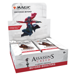 Wizards of the Coast MTG: Universes Beyond: Assassin's Creed: Beyond Booster Display