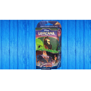 Ravensburger Disney Lorcana TCG: Shimmering Skies Starter Deck - Emerald/ Steel