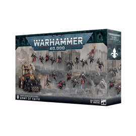 Games Workshop Warhammer 40K: Adepta Sororitas: Army of Faith Battleforce Box