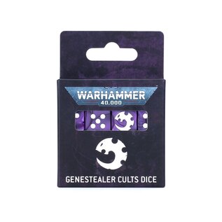 Games Workshop Warhammer 40K: Dice Set: Genestealer Cults