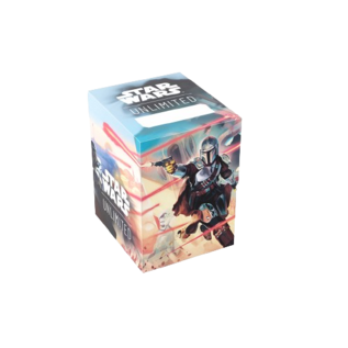 Gamegenic Star Wars Unlimited: Accessories: Shadows of the Galaxy Soft Crate Moff Gideon / The Mandalorian