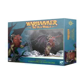 Games Workshop Warhammer: The Old World: Warriors of Chaos; Chaos Lord on Manticore