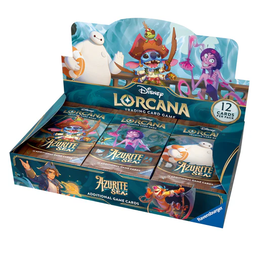 Ravensburger Disney Lorcana TCG: Azurite Sea Booster Display