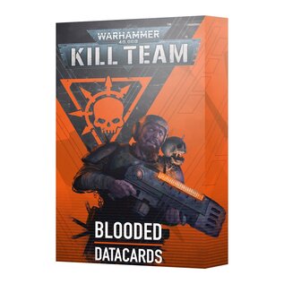Games Workshop Warhammer 40K: Kill Team Data Cards Blooded