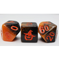 Foam Brain Games Foam Brain Games: Dice Set: Halloween Pumpkin