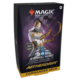 Wizards of the Coast MTG: Aetherdrift Eternal Might Commander Deck