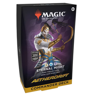 Wizards of the Coast MTG: Aetherdrift Eternal Might Commander Deck