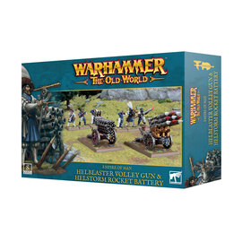 Games Workshop Warhammer: The Old World:  Empire of Man Helblaster Volley Gun & Helstorm Rocket Battery
