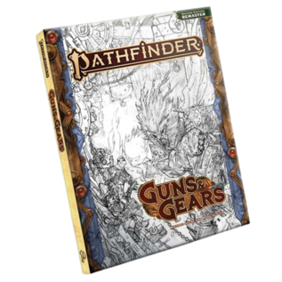 Paizo Pathfinder 2E; Guns and Gears Remastered Sketch Edition