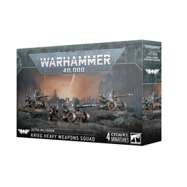 Games Workshop Warhammer 40K: Unit:  Astra Militarum Krieg Heavy Weapons Squad