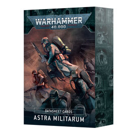 Games Workshop Warhammer 40K: Datasheet Cards: Astra Militarum